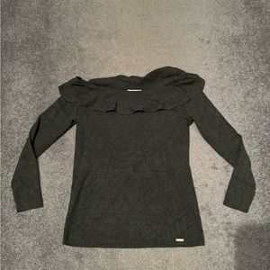 Calvin Klein Off the Shoulder Sweater
